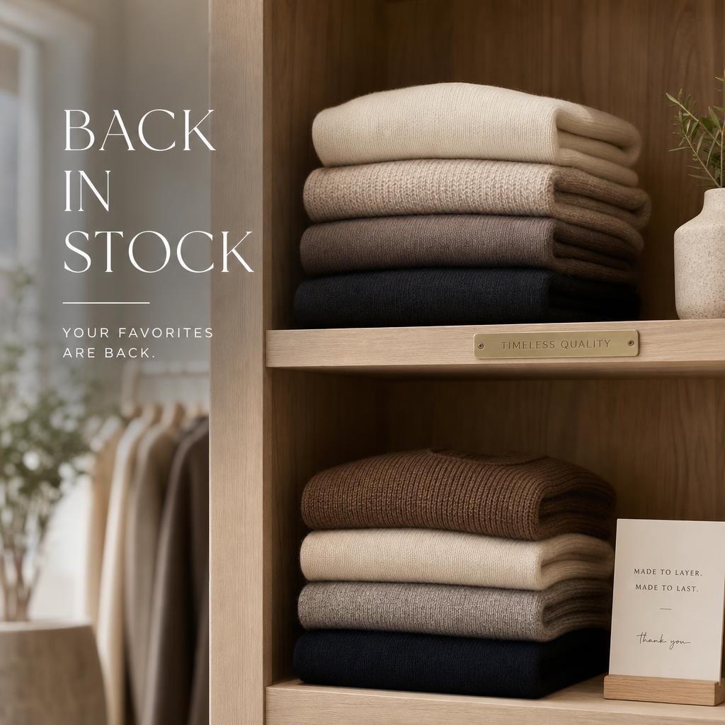 Fashion · restock
