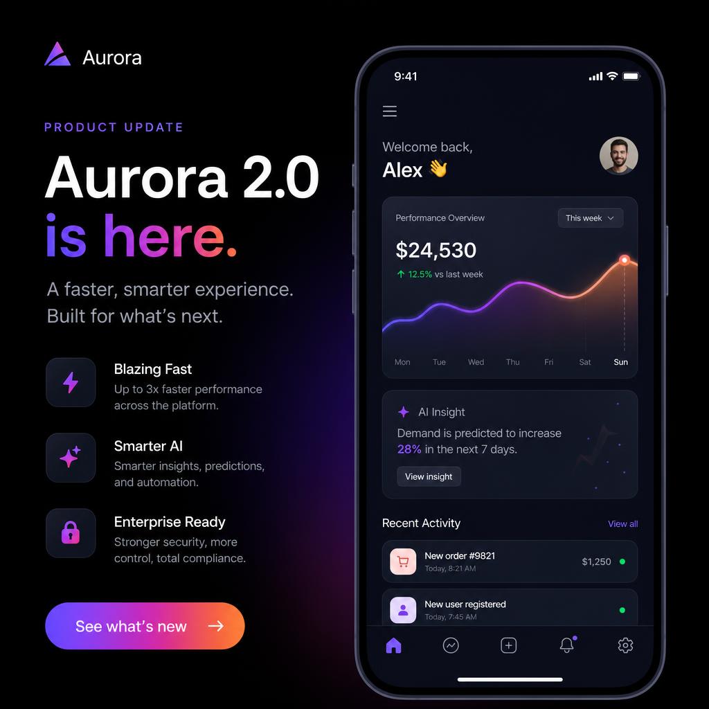 Tech · product update
